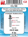 C1/30   SADA umyvadlového sifonu starý typ  DN40 4ks 2