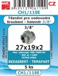 CH1/119E SADA 3/8" 27x19x2 voda bezazbest TEMAFAST 5ks 2