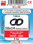 D1/48   SADA 10x14 o kroužků pryž 5ks 1