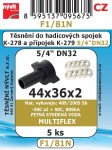 F1/81N SADA 44x36x2 těsnění hadicových spojek DN32 Multiflex 5ks 2