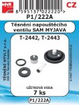 P1/222A SADA WC nap zaří T2442  tryska a pojist  8ks SAM Holding 1
