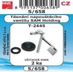 S/658   SADA WC napouštěcí ventil T2445  pryž 2ks 1